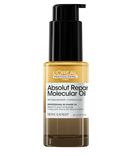 Dwufazowy olejek do włosów Absolut Repair Molecular