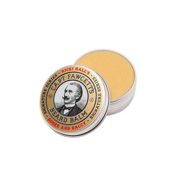 Balsam do brody, Captain Fawcett Ricki Hall Booze & Baccy Beard Balm, 60 ml, cena ok. 88 zł