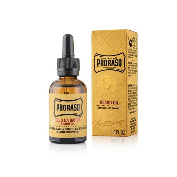 Olejek do brody i wąsów, Proraso Beard Oil, 30 ml, cena ok. 52 zł