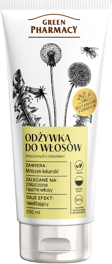 Odżywka do włosów Green Pharmacy z mniszkiem