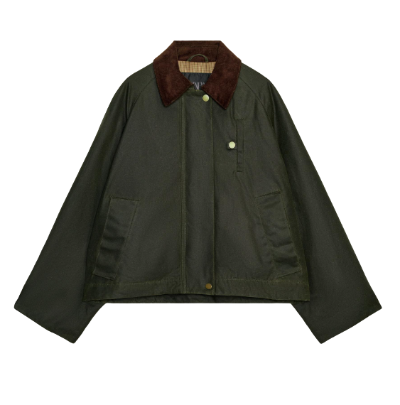 Kurtka z Zary w stylu Barbour