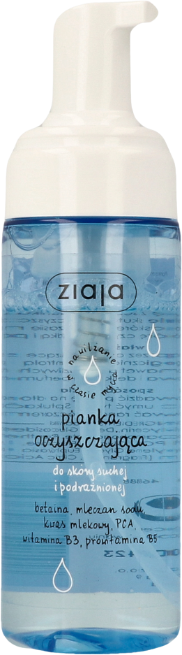 Pianka do mycia twarzy Ziaja