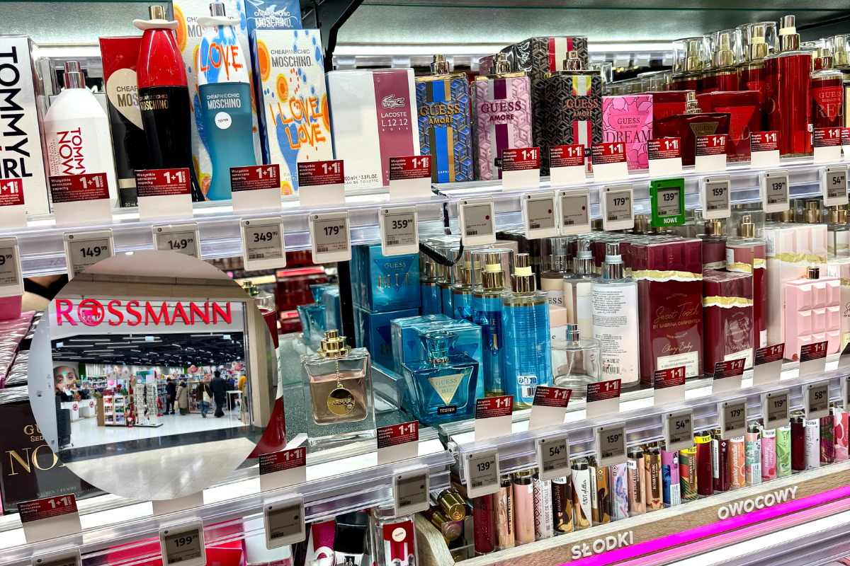 Rossmann promocja 1+1 perfumy Sabrina Carpenter z czerwonym makiem