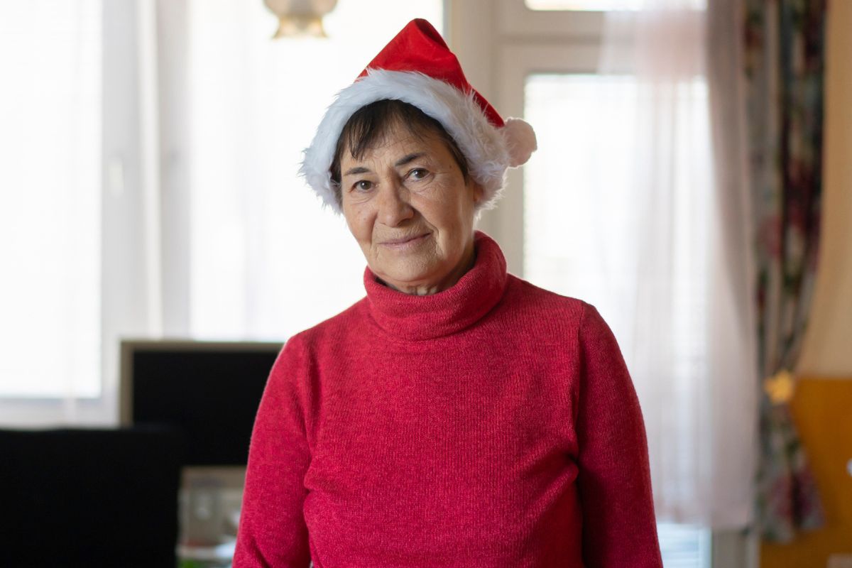 kobieta 60+ Boże Narodzenie
