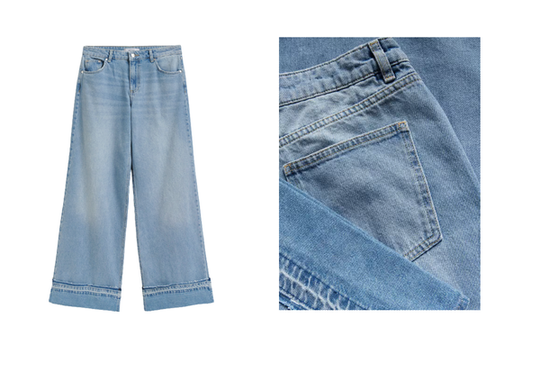 Folded jeans z Reserved