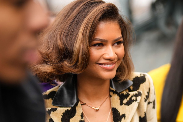 Zendaya i flip-up bob