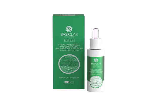 BasicLab - Serum zmniejszające niedoskonałości z niacynamidem 5%