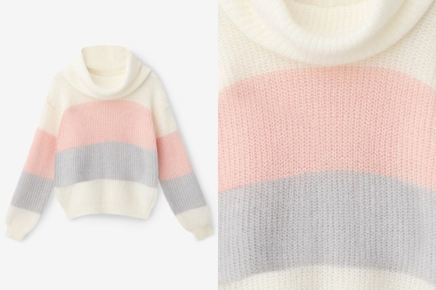 Pastelowy sweter z Pepco