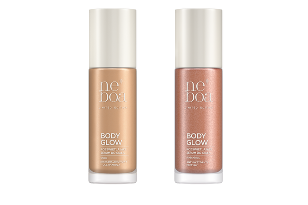 Neboa Shine &amp; Glossy - Rozświetlające serum do ciała Body Glow