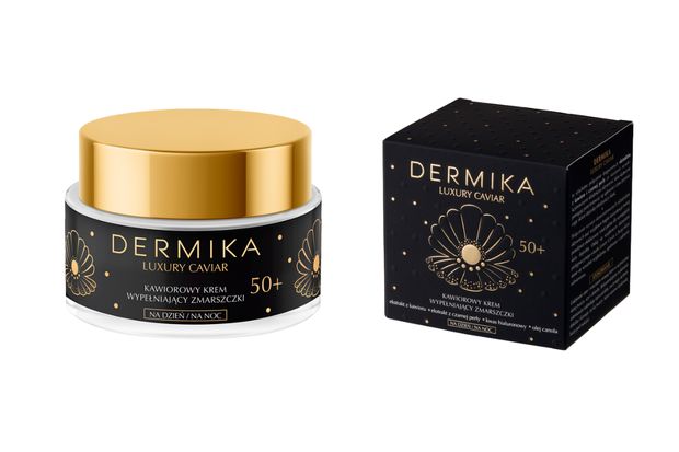 Krem przeciwzmarszczkowy Dermika Luxury Caviar 50+