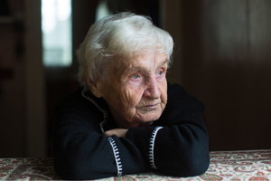 Smutna babcia