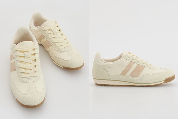 Sneakersy z łączonych materiałów z Reserved