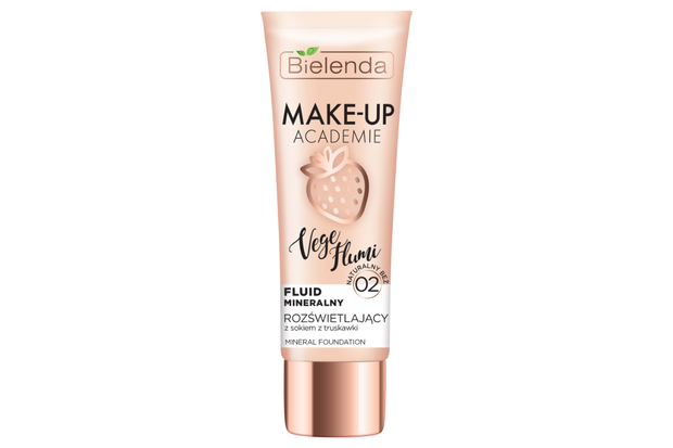 Mineralny podkład Bielenda Vege Flumi z linii Make-Up Academie