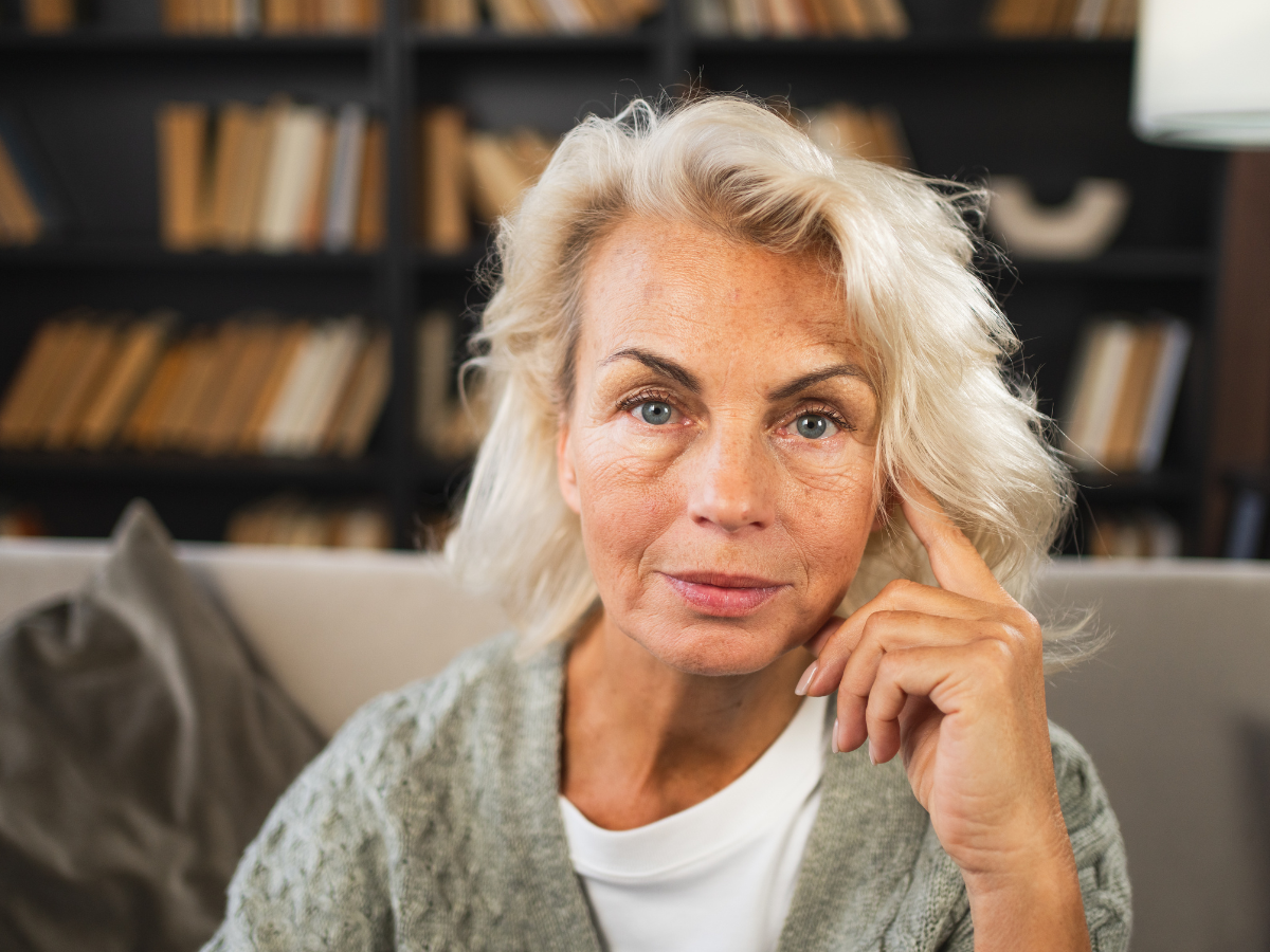 zmartwiona kobieta