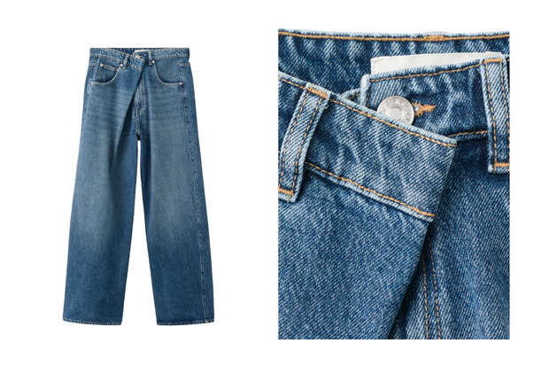 Balloon jeans Frozen Baltic z Mango
