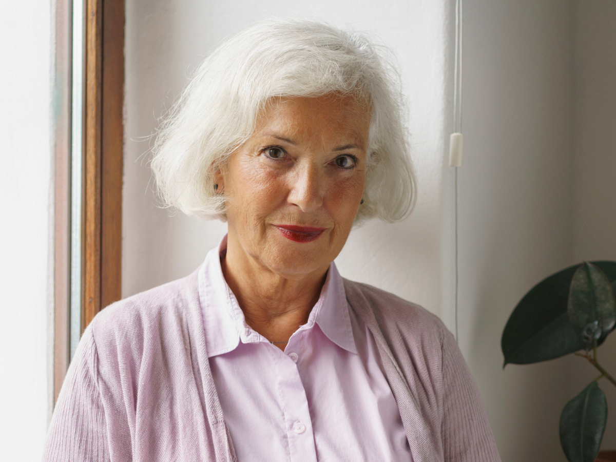 pewna siebie kobieta