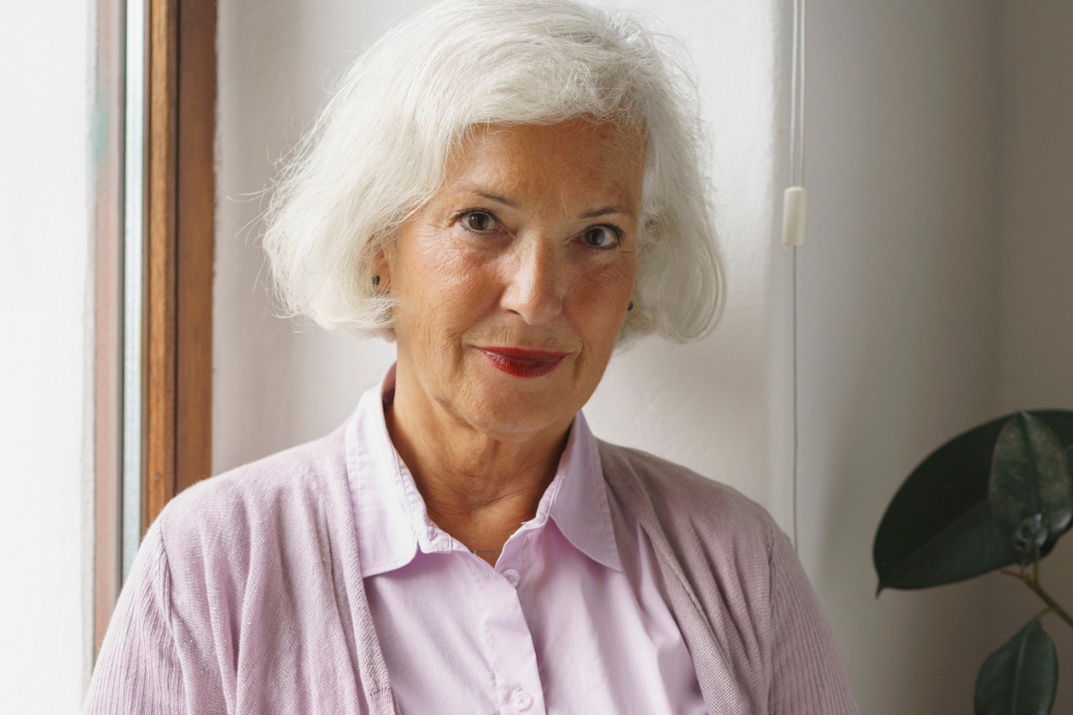 pewna siebie kobieta