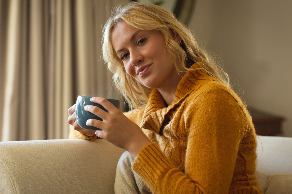 Uśmiechnięta kobieta