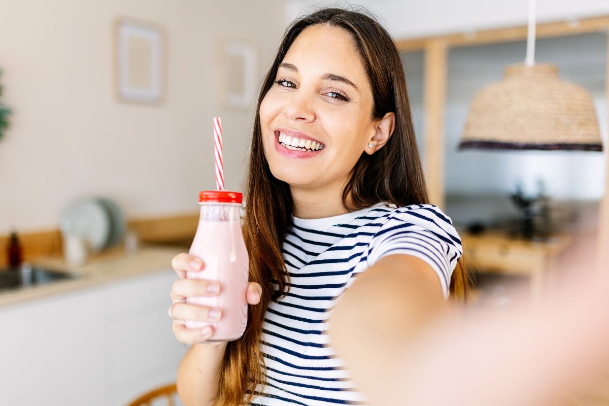 kefir skin glow drink