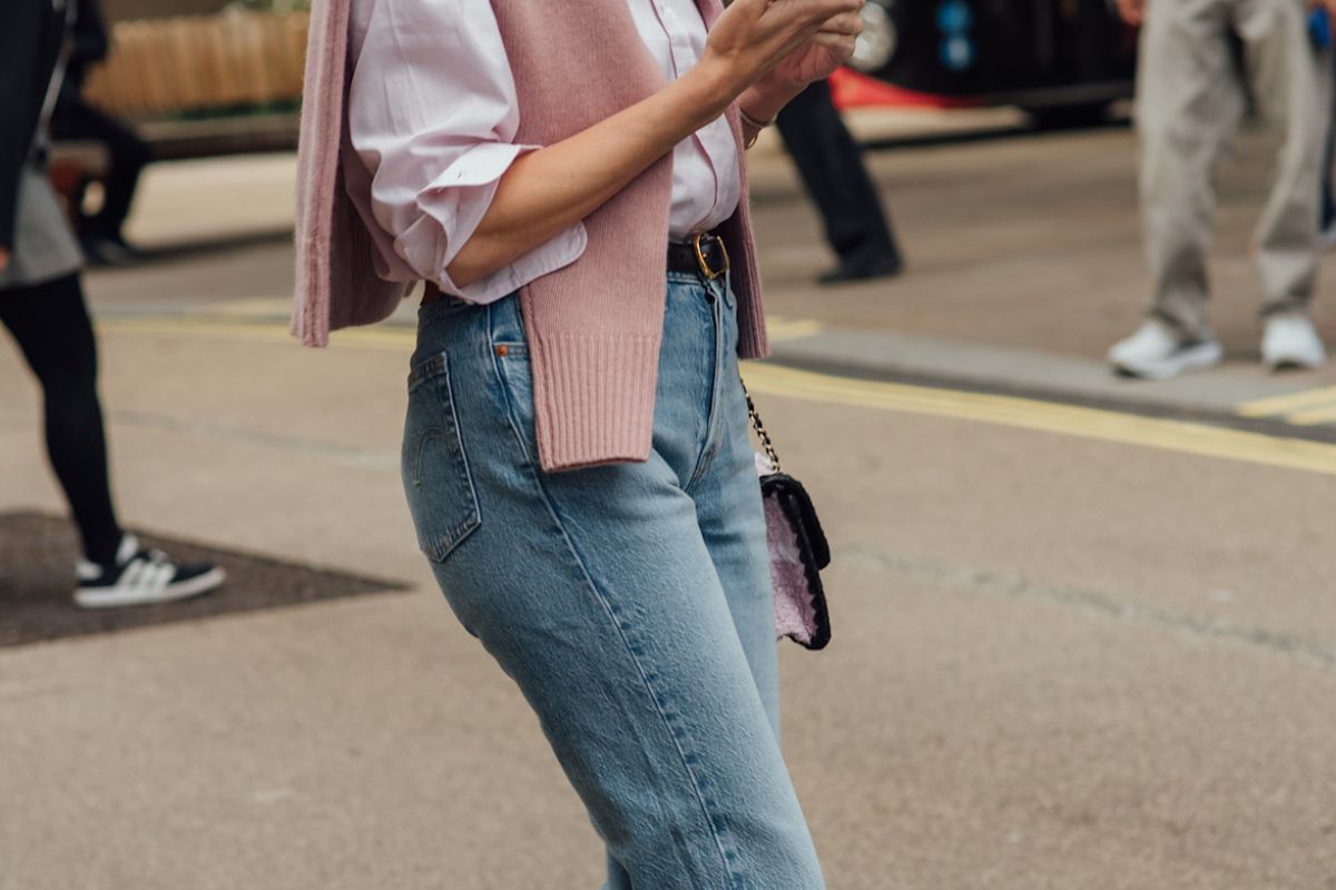 Klasyczne jeansy wide leg