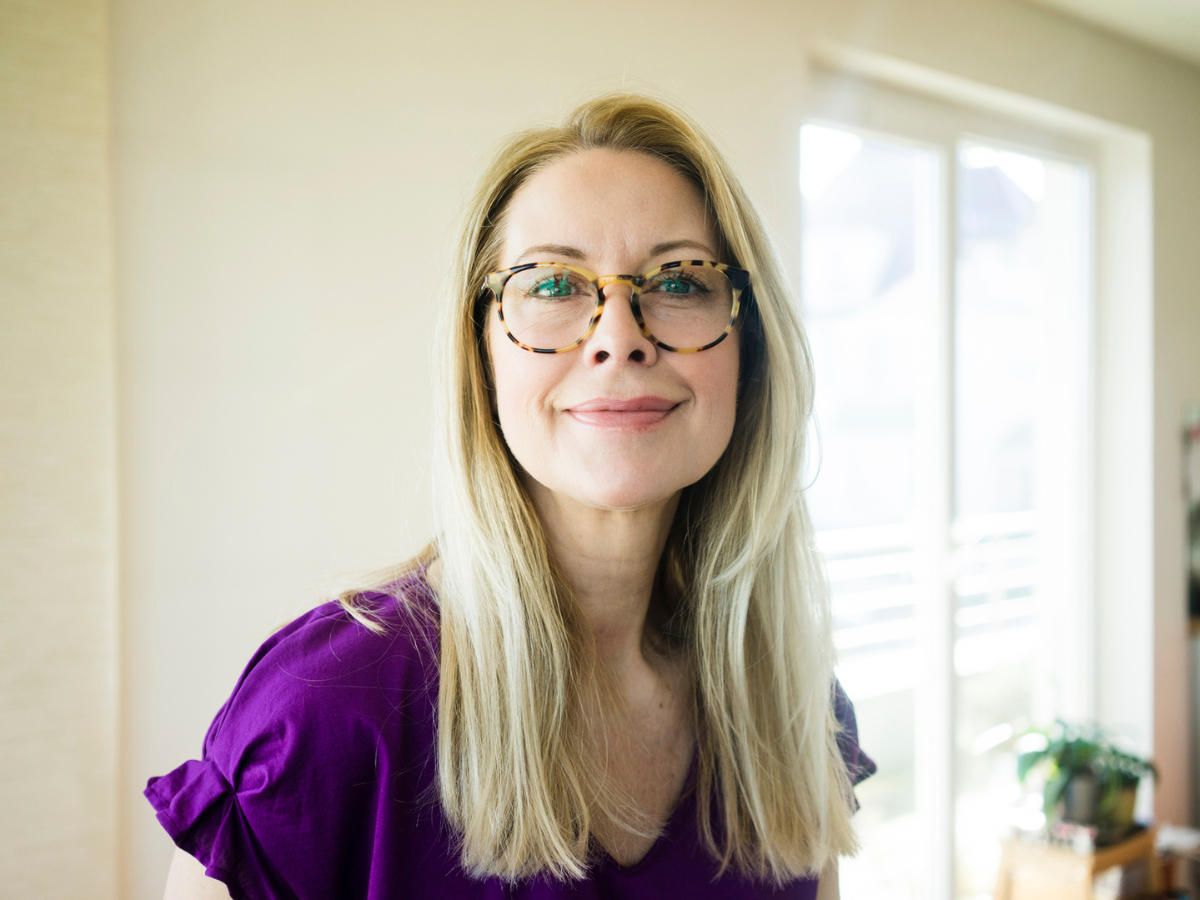 pewna siebie kobieta