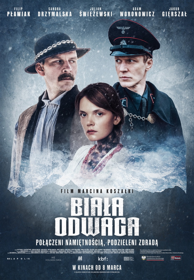 Plakat Biała Odwaga