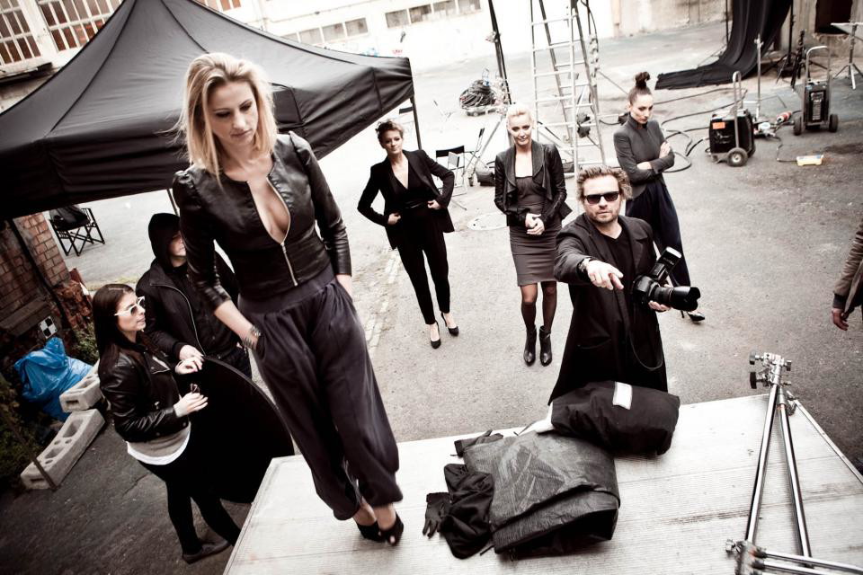 modelki, backstage