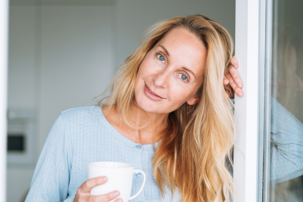 pewna siebie kobieta