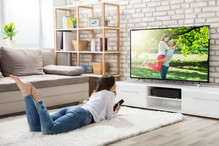 sennik ekran telewizora