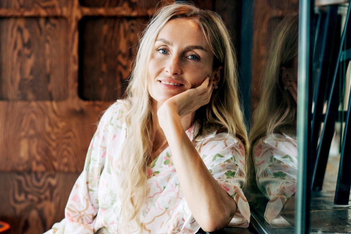 Uśmiechnięta kobieta