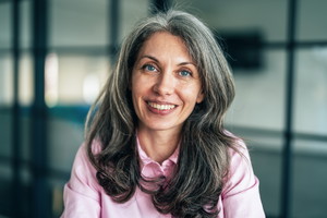 zadowolona kobieta