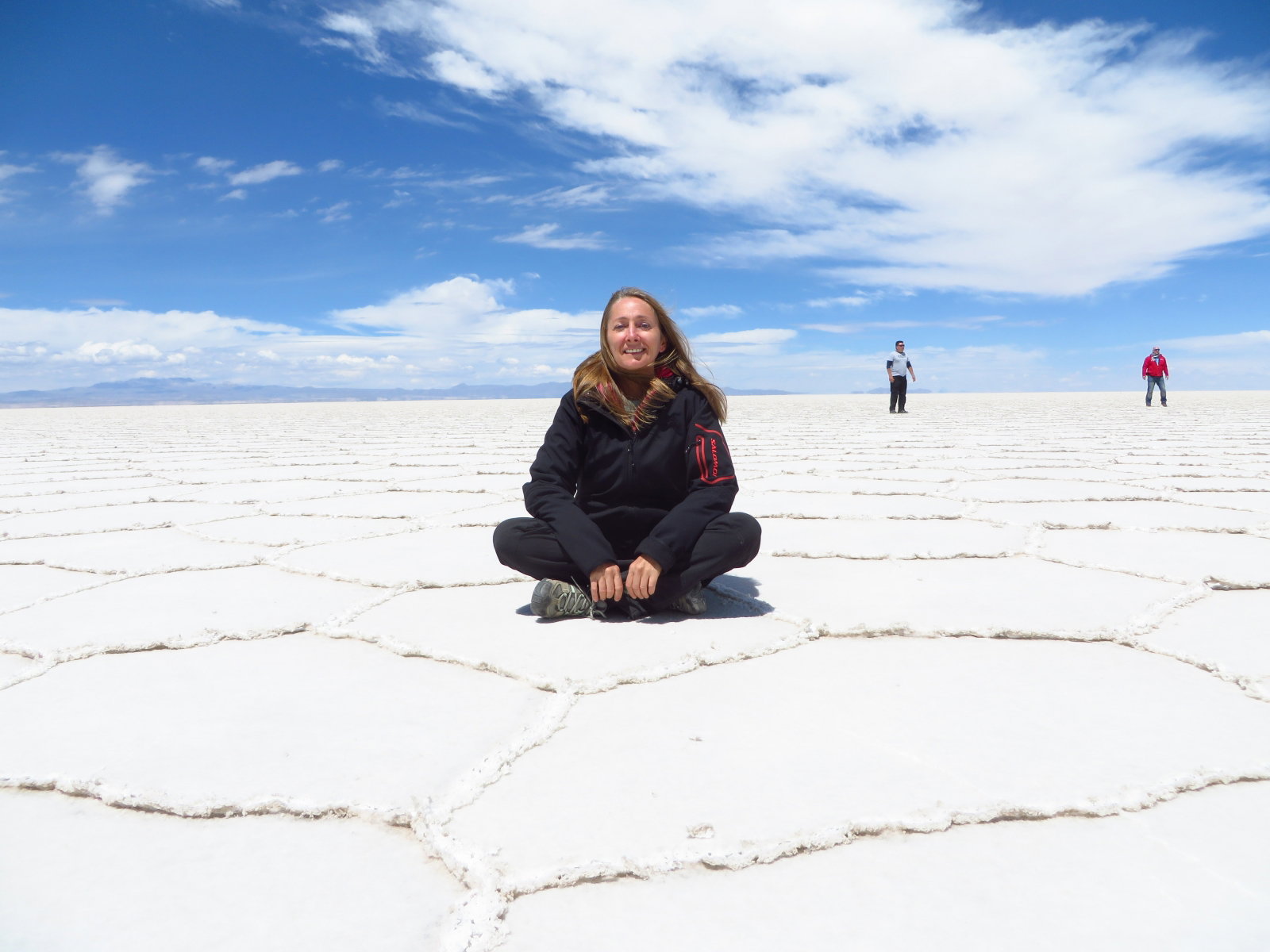 Pustynia solna Uyuni w Boliwii