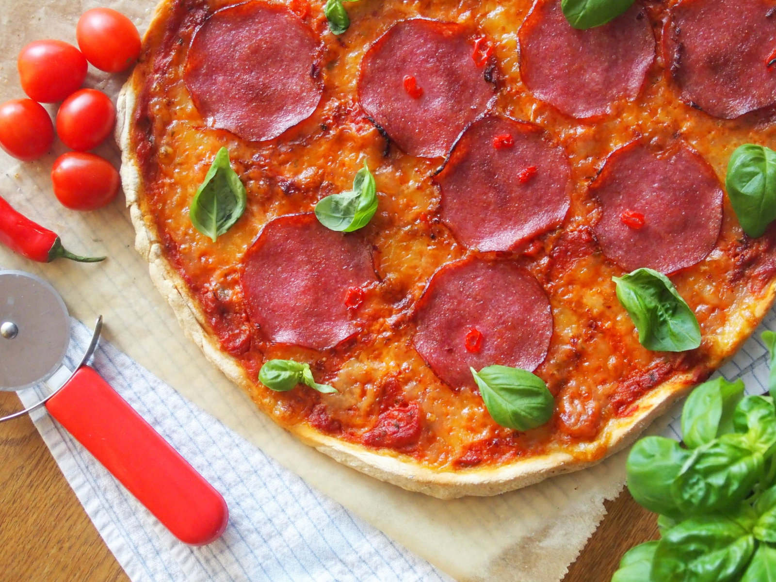 Pizza na cieście bezglutenowym
