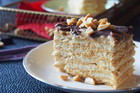 Ciasto snickers bez pieczenia