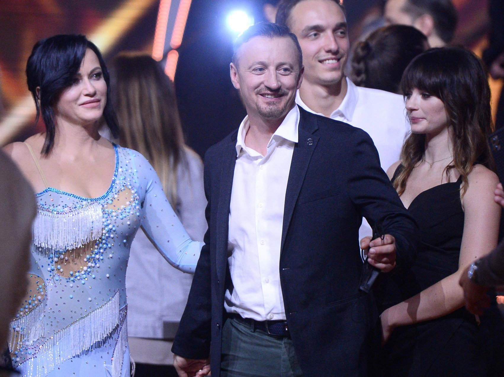 Iza, Adam i Karolina Małysz