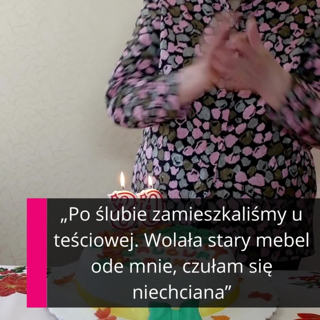 „Po ślubie zamieszkaliśmy u teściowej. Codziennie musiałam patrzeć na znienawidzoną meblościankę, która kryła rodzinny sekret”