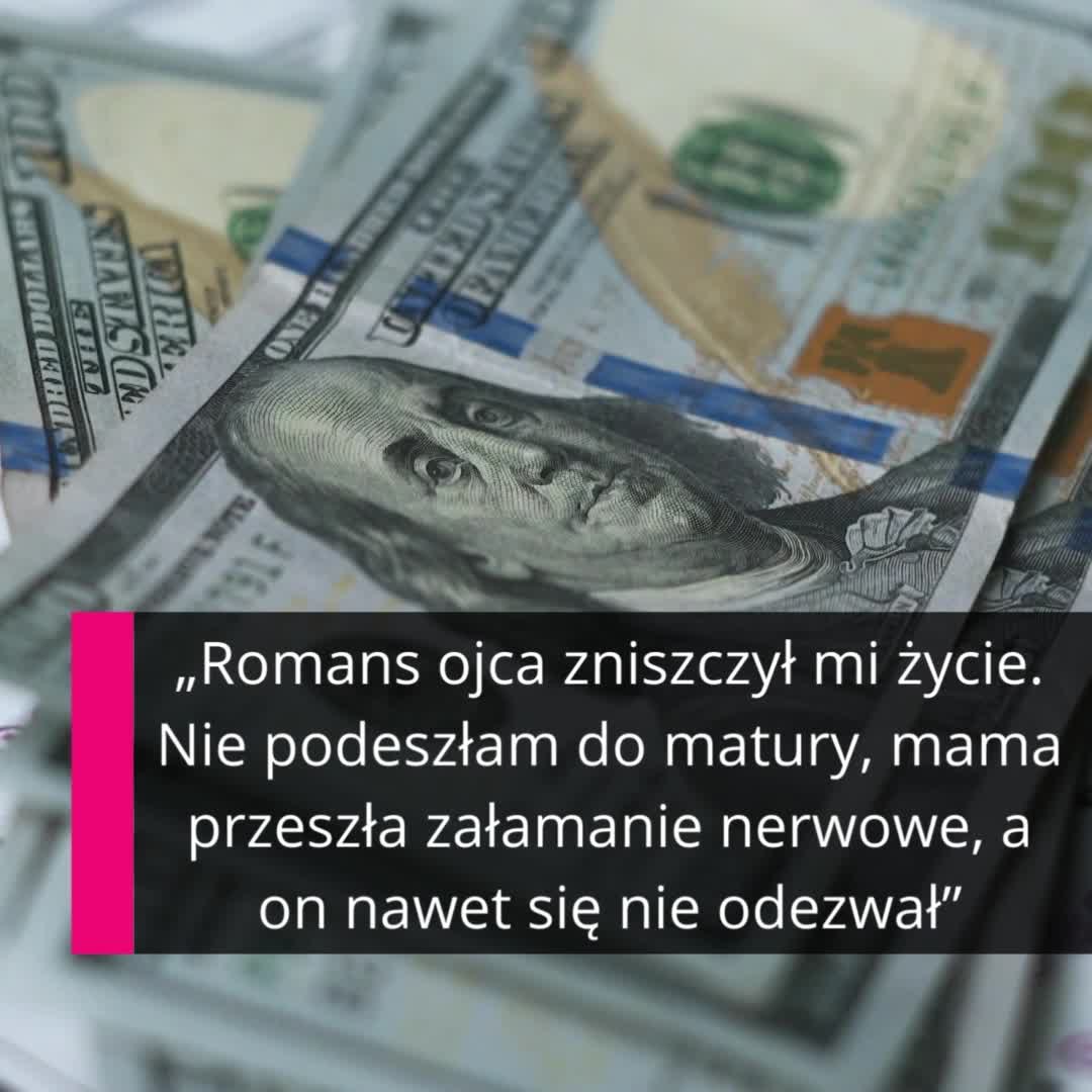 „Romans ojca zniszczył mi życie. To przez niego nie podeszłam do matury, a on nawet słowem się nie odezwał”
