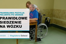 Siedzenie na wózku i pierwsze ćwiczenia po udarze mózgu