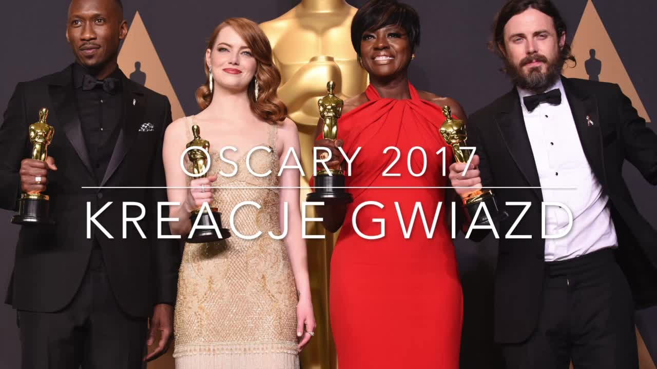 Oscary 2017 - kreacje gwiazd