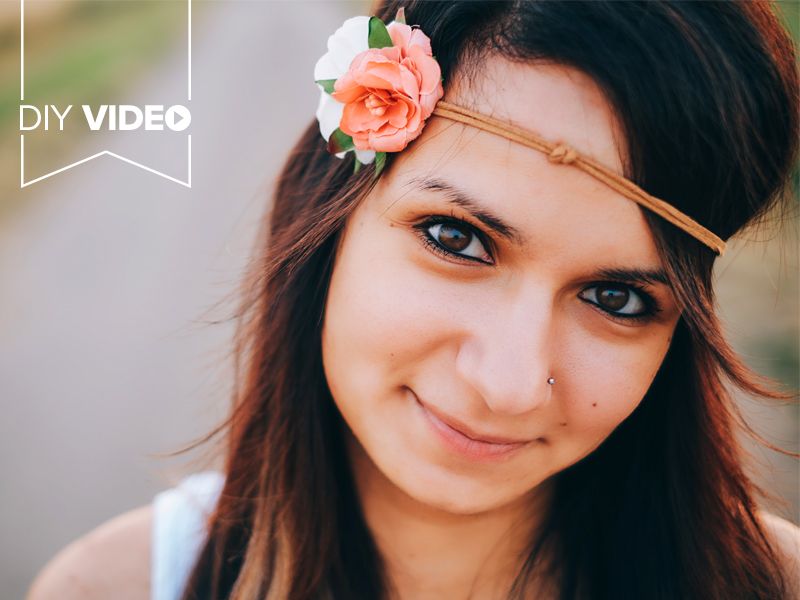 opaska boho - diy