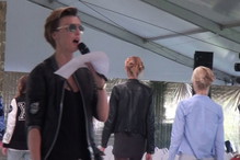 Backstage z pokazu Łukasza Jemioła - Moda jesień 2014