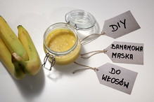 DIY – bananowa maska do włosów