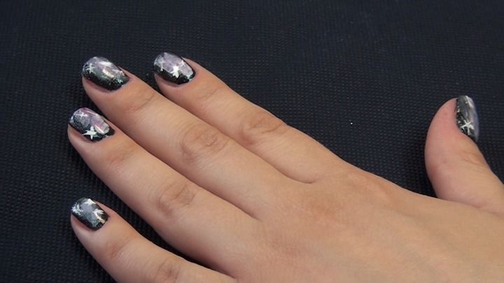 Manicure galaxy - lato 2013