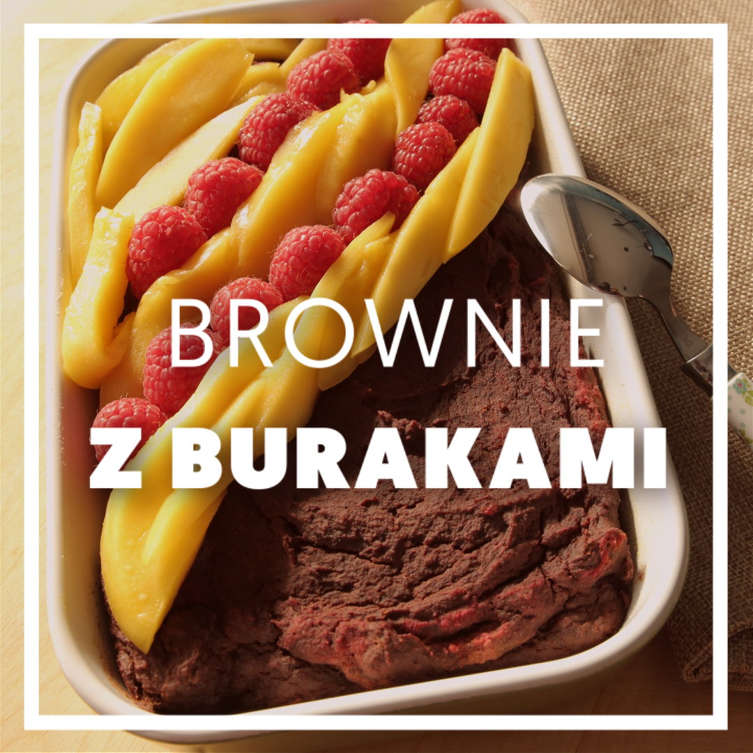 Brownie z burakami