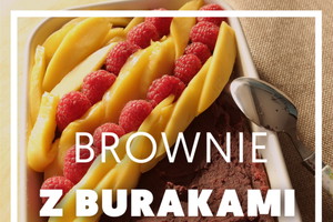 Brownie z burakami