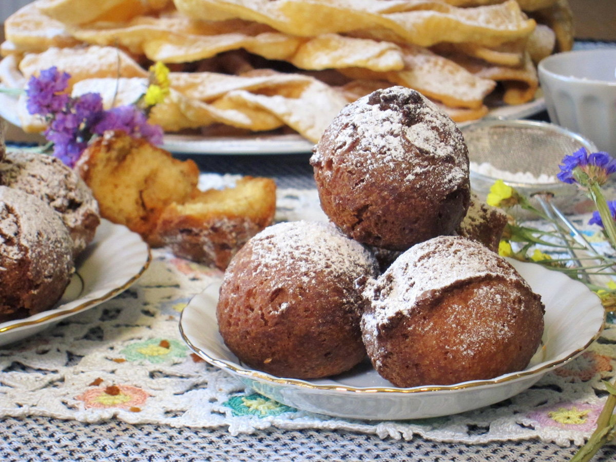 pączki z masłem orzechowym