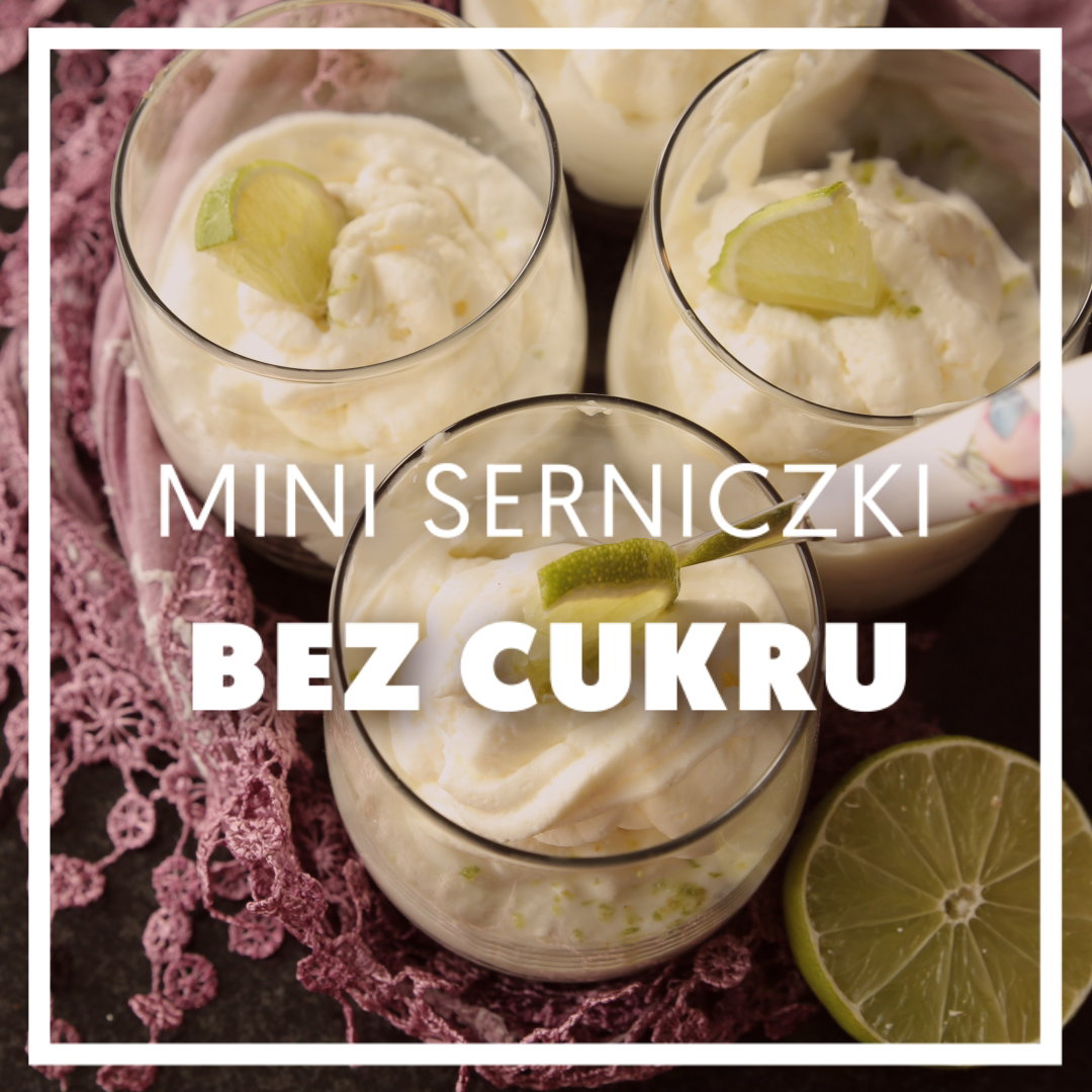Mini serniczki bez cukru