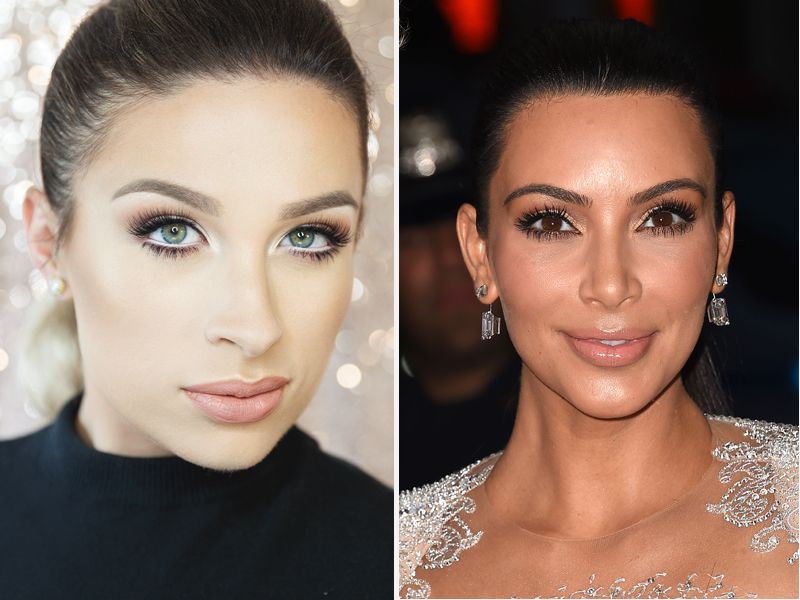 Makijaż w stylu Kim Kardashian