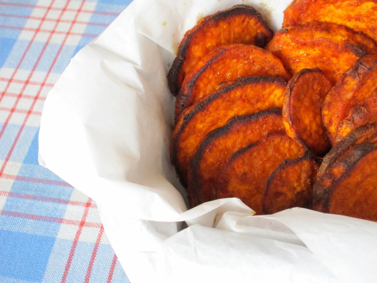 pieczone bataty