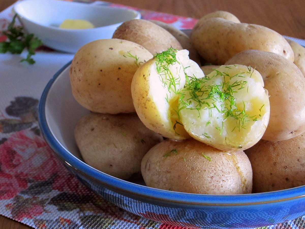 ziemniaki w mundurkach